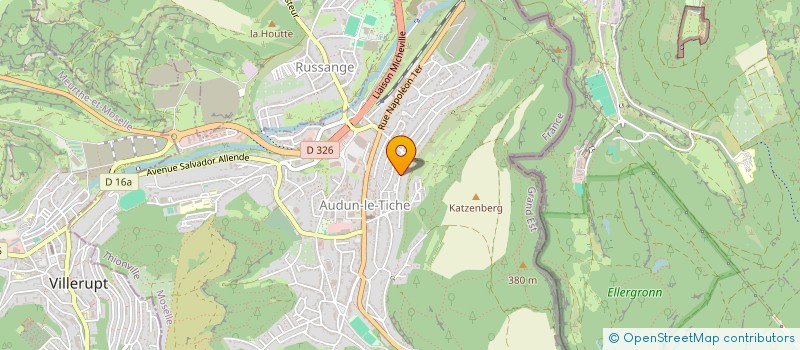 localisation de l'entreprise MADAME CELINE BERNI à AUDUN-LE-TICHE