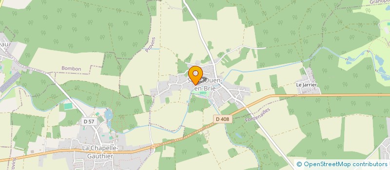 localisation de l'entreprise MADAME CELINE BERNIERE  SAINT-OUEN-EN-BRIE