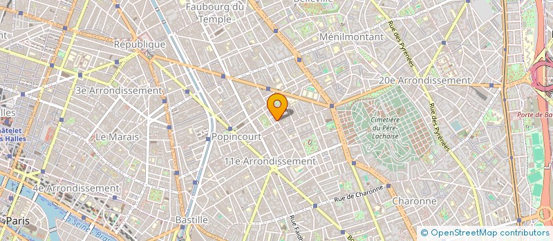 localisation de l'entreprise MADAME CELINE BERRA  PARIS