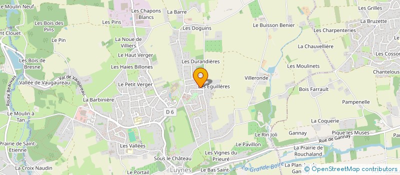 localisation de l'entreprise MADAME CELINE BETRANCOURT  LUYNES