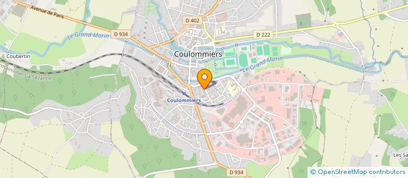 localisation de l'entreprise MADAME CELINE BIGOT à COULOMMIERS