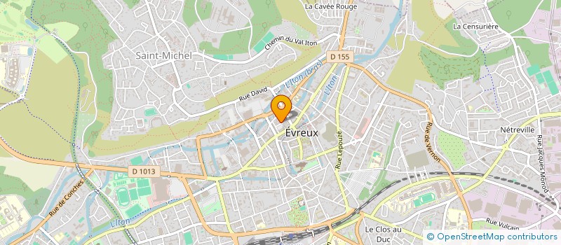 localisation de l'entreprise MADAME CELINE BILLOIR à EVREUX
