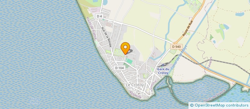 localisation de l'entreprise MADAME CELINE BINET à LE CROTOY