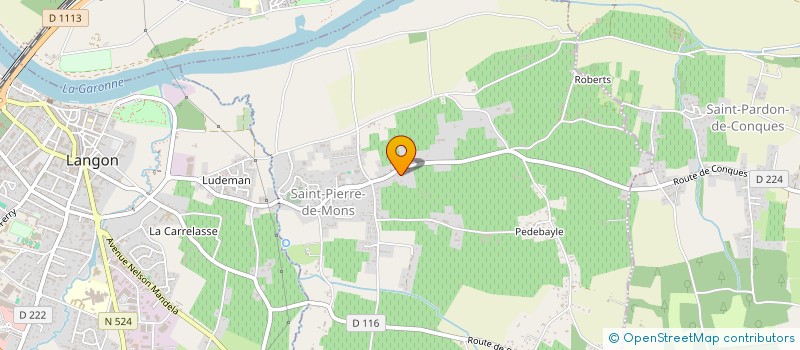 localisation de l'entreprise MADAME CELINE BLANCAN  PREIGNAC