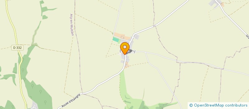 localisation de l'entreprise MADAME CELINE BLEZEAU  ETAVIGNY