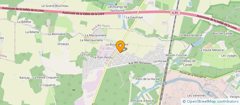 localisation de l'entreprise MADAME CELINE BLIN  MONTS