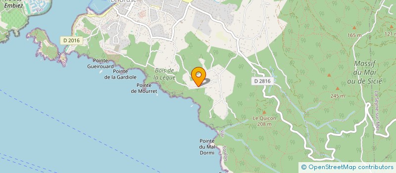 localisation de l'entreprise MADAME CELINE BOBEY à SIX-FOURS-LES-PLAGES