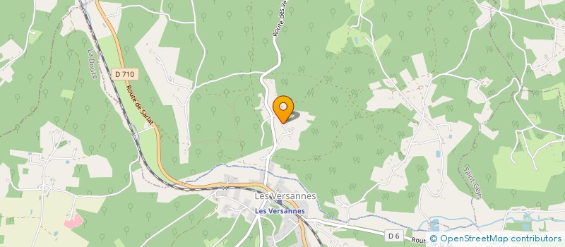 localisation de l'entreprise MADAME CELINE BOCQUIER  SAINT-PIERRE-DE-CHIGNAC