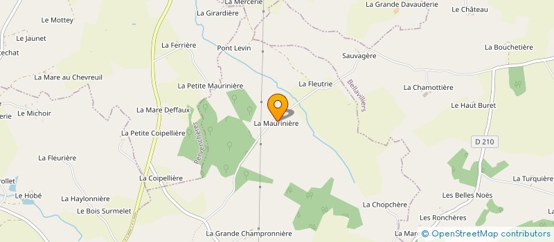 localisation de l'entreprise MADAME CELINE BODE à BELFORET-EN-PERCHE