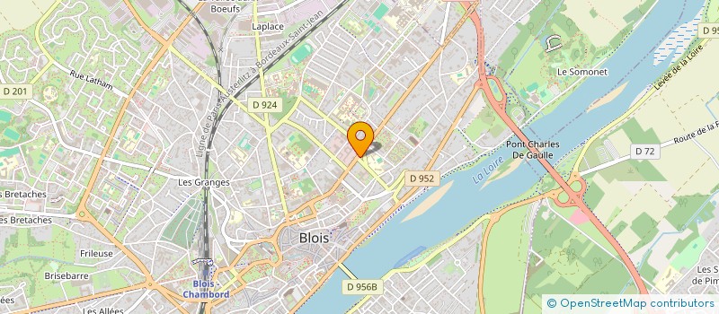 localisation de l'entreprise MADAME CELINE BODET à BLOIS