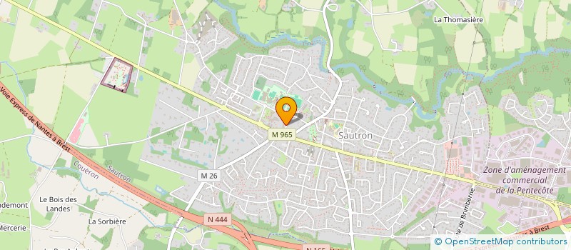 localisation de l'entreprise MADAME CELINE BOISNARD à SAUTRON
