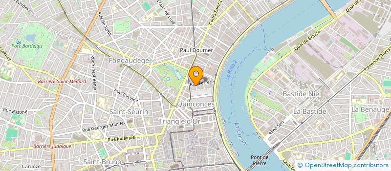 localisation de l'entreprise MADAME CELINE BOITCHENKOFF  BORDEAUX