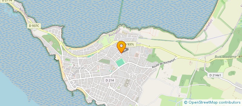 localisation de l'entreprise MADAME CELINE BOITEUX  FOURAS