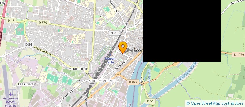 localisation de l'entreprise MADAME CELINE BON  MACON