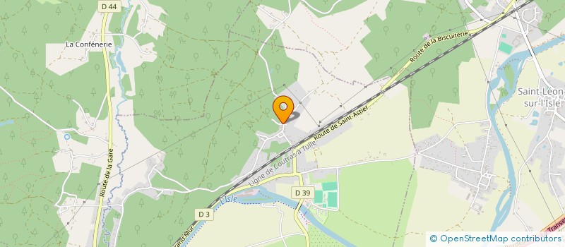 localisation de l'entreprise MADAME CELINE BONNARDEL  SAINT-GERMAIN-DU-SALEMBRE