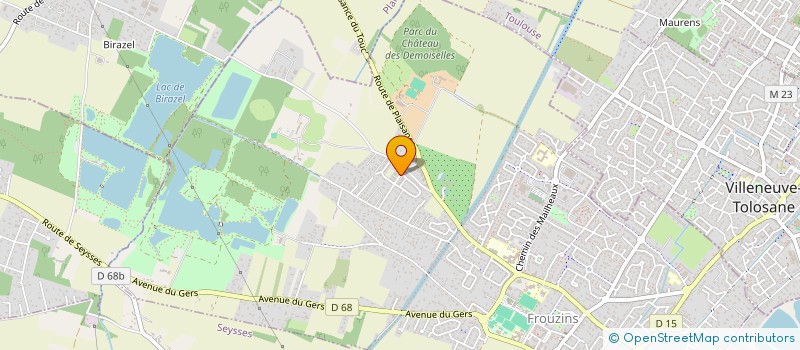 localisation de l'entreprise MADAME CELINE BONNELASBALS  FROUZINS