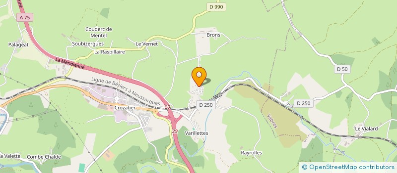 localisation de l'entreprise MADAME CELINE BONNET  SAINT-FLOUR