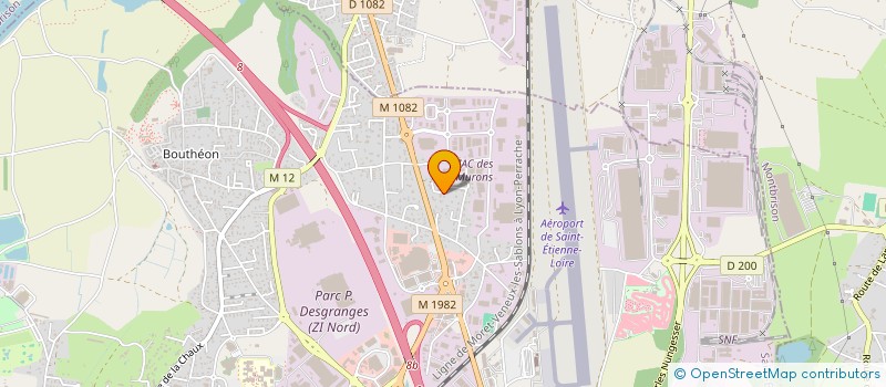 localisation de l'entreprise MADAME CELINE BONNET  ANDREZIEUX-BOUTHEON