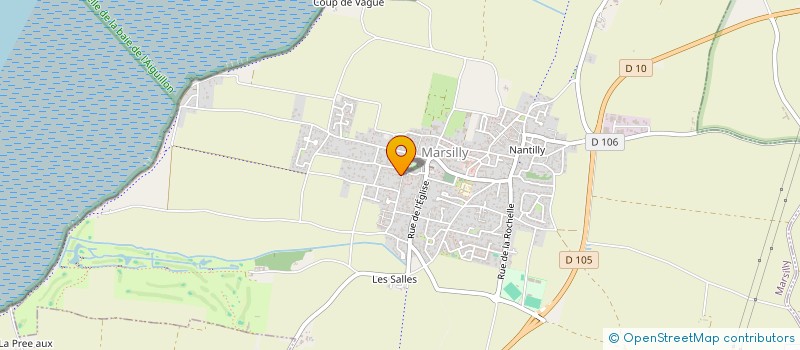 localisation de l'entreprise MADAME CELINE BORDEREAU  MARSILLY