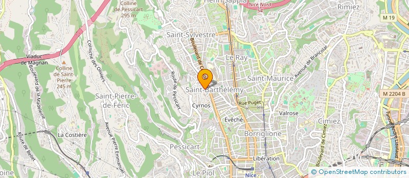 localisation de l'entreprise MADAME CELINE BORGES CABRAL à NICE