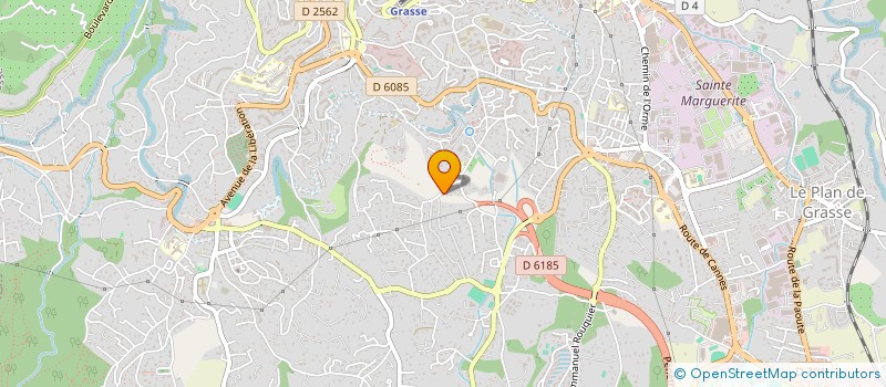 localisation de l'entreprise MADAME CELINE BORSOTTI à GRASSE