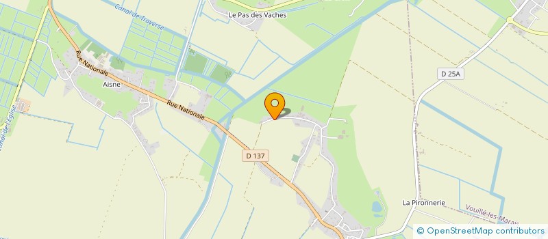 localisation de l'entreprise MADAME CELINE BOSQUET à CHAILLE-LES-MARAIS