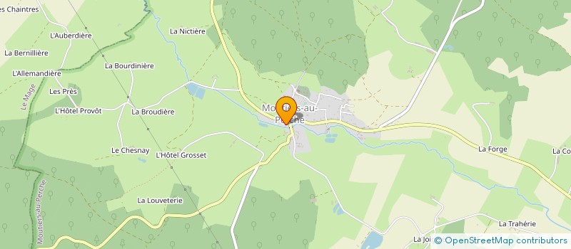 localisation de l'entreprise MADAME CELINE BOTINEAU à MOUTIERS-AU-PERCHE