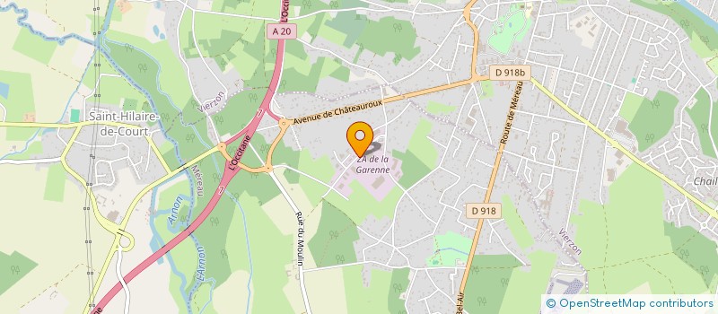 localisation de l'entreprise MADAME CELINE BOUCHER à MEREAU