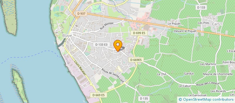 localisation de l'entreprise MADAME CELINE BOUINOT  ANGLADE