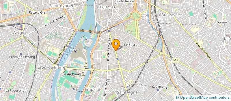 localisation de l'entreprise MADAME CELINE BOULOUNAUD  TOULOUSE