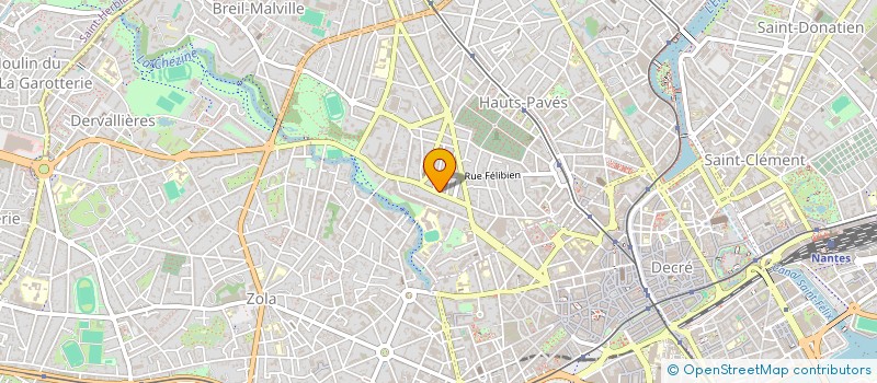 localisation de l'entreprise MADAME CELINE BOURCIER DE CARBON DE PREVINQUIERES à NANTES