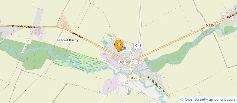 localisation de l'entreprise MADAME CELINE BOURG-BROC  REIMS