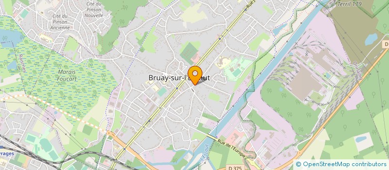 localisation de l'entreprise MADAME CELINE BOURGEOIS à BRUAY-SUR-L'ESCAUT