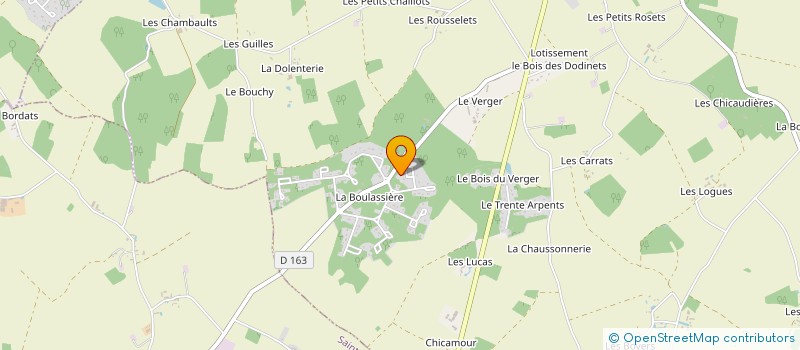localisation de l'entreprise MADAME CELINE BOURGEOIS à CHUELLES