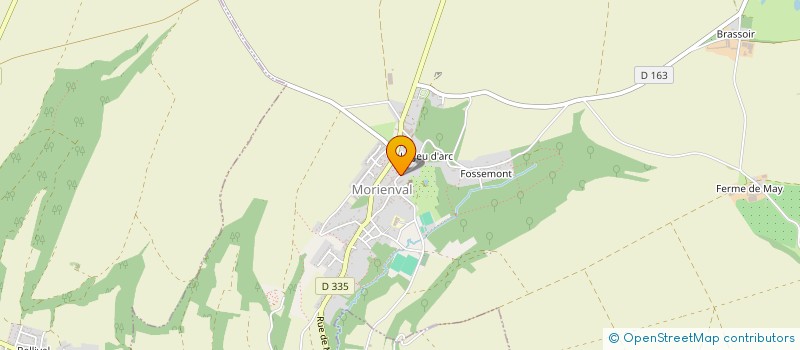 localisation de l'entreprise MADAME CELINE BOURLAY  MORIENVAL