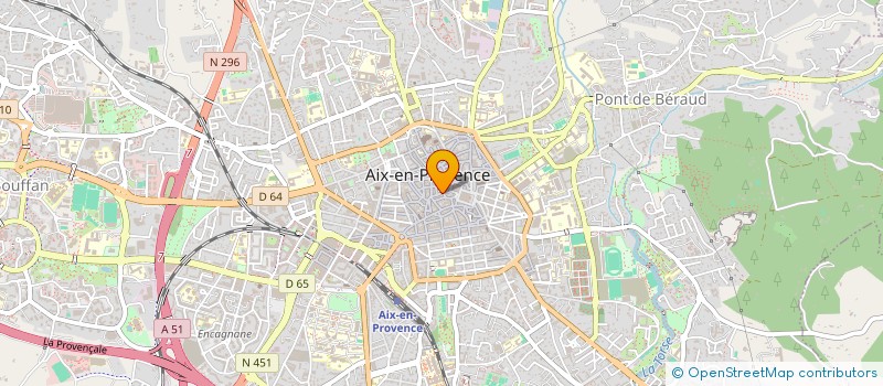 localisation de l'entreprise MADAME CELINE BOURREL à AIX-EN-PROVENCE