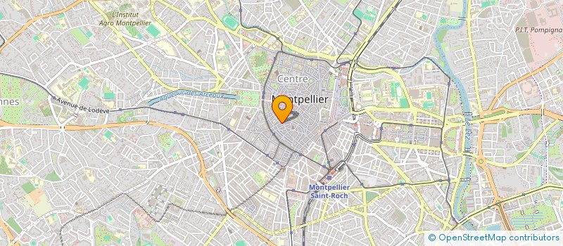 localisation de l'entreprise MADAME CELINE BOUTET à MONTPELLIER