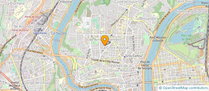 localisation de l'entreprise MADAME CELINE BOUTIER  LYON