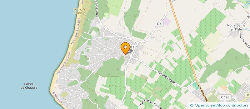 localisation de l'entreprise MADAME CELINE BOUTIN  SAINT-GEORGES-D'OLERON