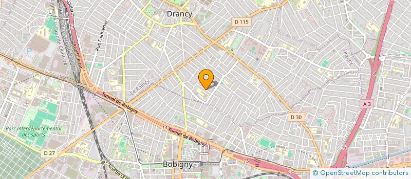 localisation de l'entreprise MADAME CELINE BOZ à DRANCY