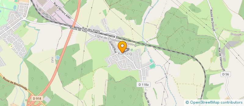 localisation de l'entreprise MADAME CELINE BRAUN  KUNTZIG