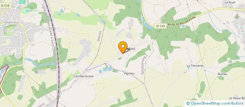 localisation de l'entreprise MADAME CELINE BRAY  BONNEFAMILLE