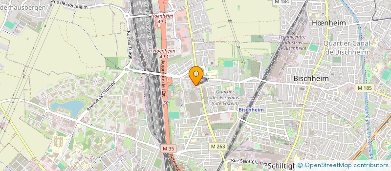 localisation de l'entreprise MADAME CELINE BRECHEISEN  BISCHHEIM