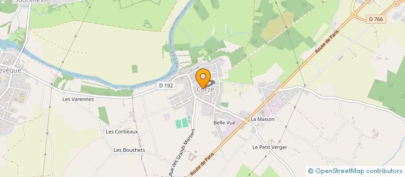 localisation de l'entreprise MADAME CELINE BRELIVET  LOIRE-AUTHION