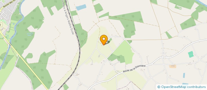 localisation de l'entreprise MADAME CELINE BREVET à RIVES-DU-LOIR-EN-ANJOU