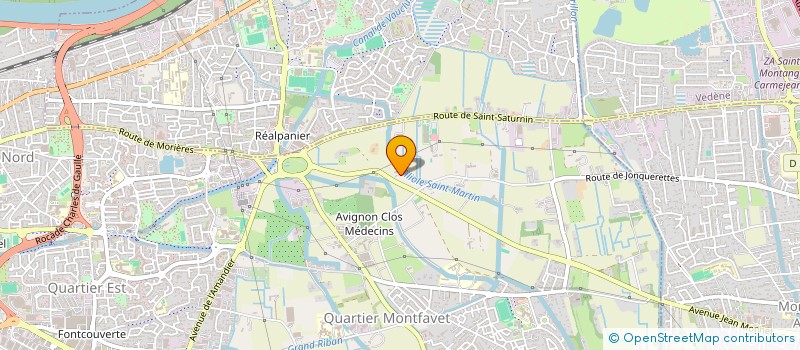 localisation de l'entreprise MADAME CELINE BRIZON à AVIGNON