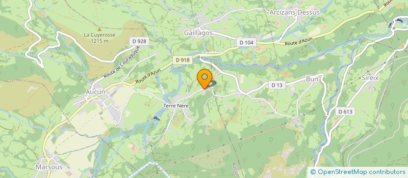 localisation de l'entreprise MADAME CELINE BROSSARD  AUCUN