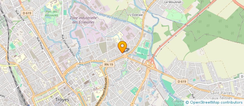 localisation de l'entreprise MADAME CELINE BRUCKERT à TROYES