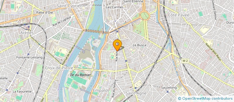 localisation de l'entreprise MADAME CELINE BRUN à TOULOUSE