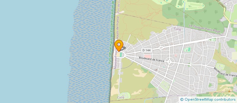 localisation de l'entreprise MADAME CELINE BRZESKOT  CUCQ